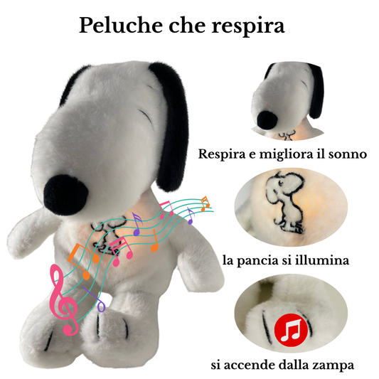 Peluche antistress che respira